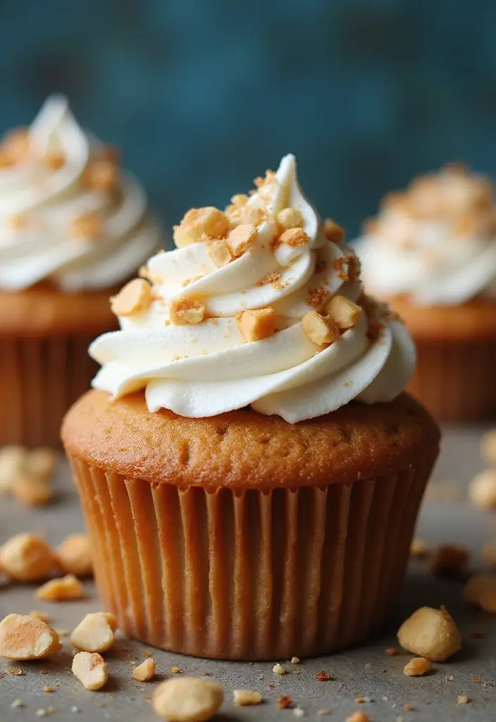 30 Wedding Cupcake Ideas for Elegant Dessert Tables - 25. Thai Tea Infused