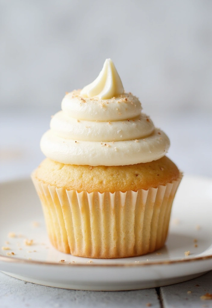 30 Wedding Cupcake Ideas for Elegant Dessert Tables - 7. Classic Vanilla Bean