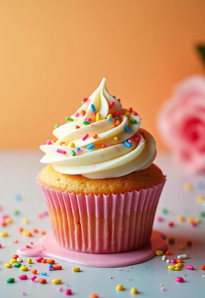 30 Wedding Cupcake Ideas for Elegant Dessert Tables - 9. Whimsical Drip Cakes