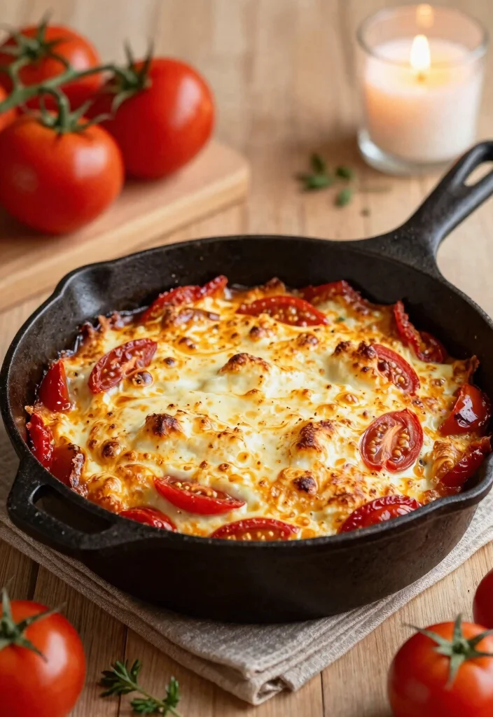 10 Bread Dinner Recipes for Cozy Simple Homemade Meals - 3. Creamy Tomato Bread Bake