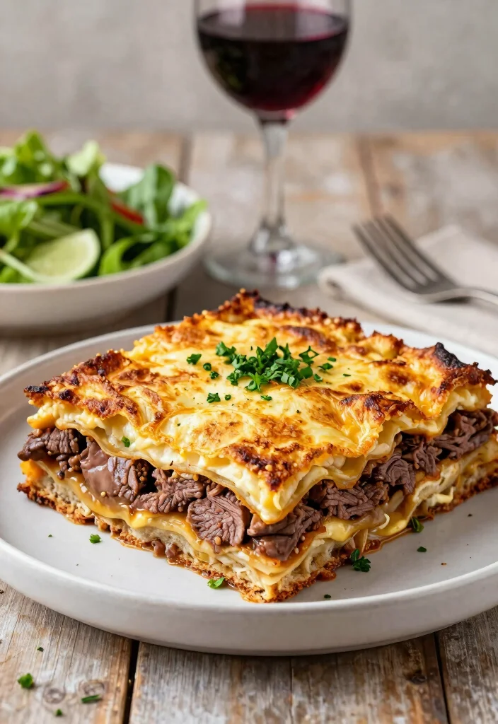 10 Bread Dinner Recipes for Cozy Simple Homemade Meals - 8. Beef and Bread Strata