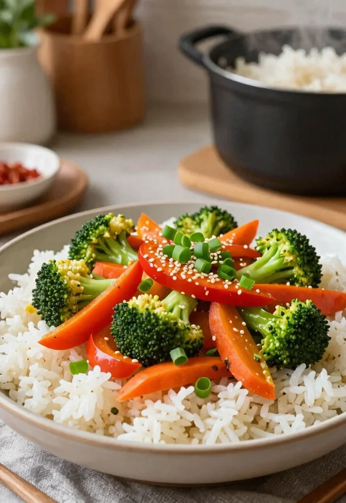 10 Five-Ingredient Vegetarian Recipes for Fast Simple Meals - 5. Vegetable Stir-Fry