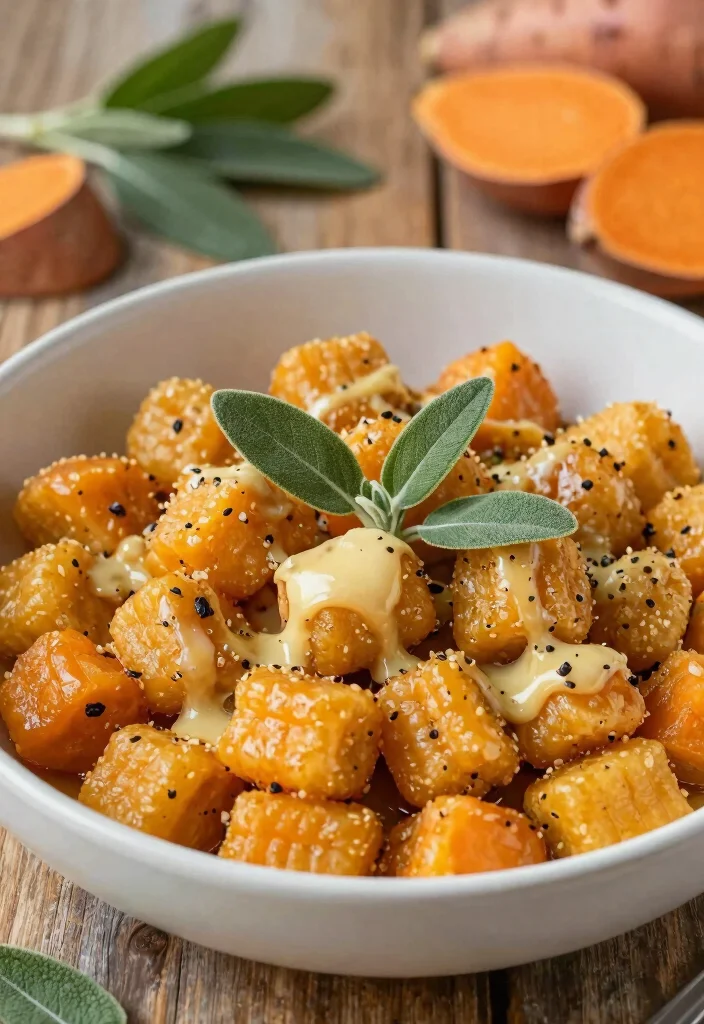 10 Healthy Gnocchi Recipes for Light Comforting Meals - 1. Sweet Potato Gnocchi with Sage Brown Butter