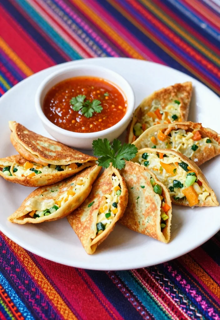 10 Indonesian Vegetarian Recipes for Bold Flavorful Plant Meals - 10. Martabak: Savory Stuffed Pancakes (Vegetarian Version)