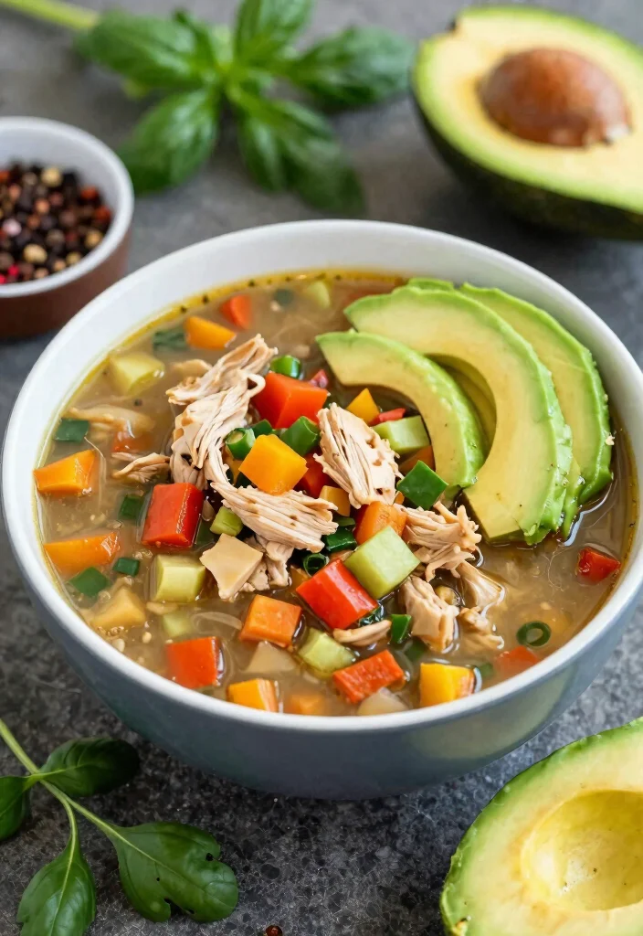 10 Keto Chicken Soup Recipes for Cozy Low-Carb Comfort - 10. Southwest Chicken Soup