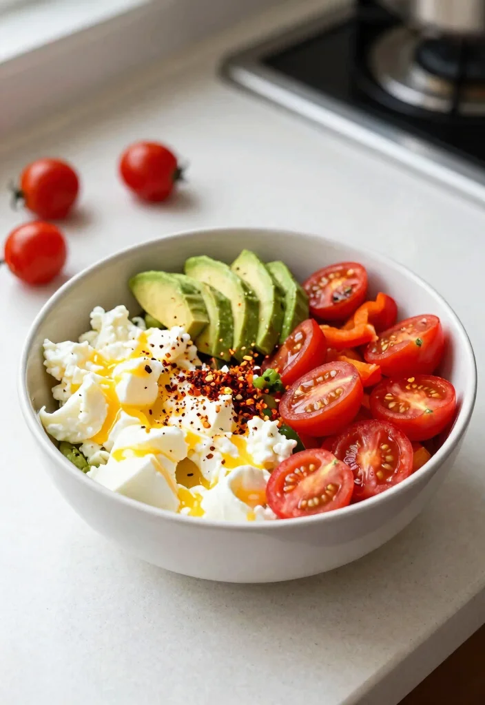 10 Keto Egg White Recipes for Light High-Protein Eating - 2. Savory Egg White Breakfast Bowl