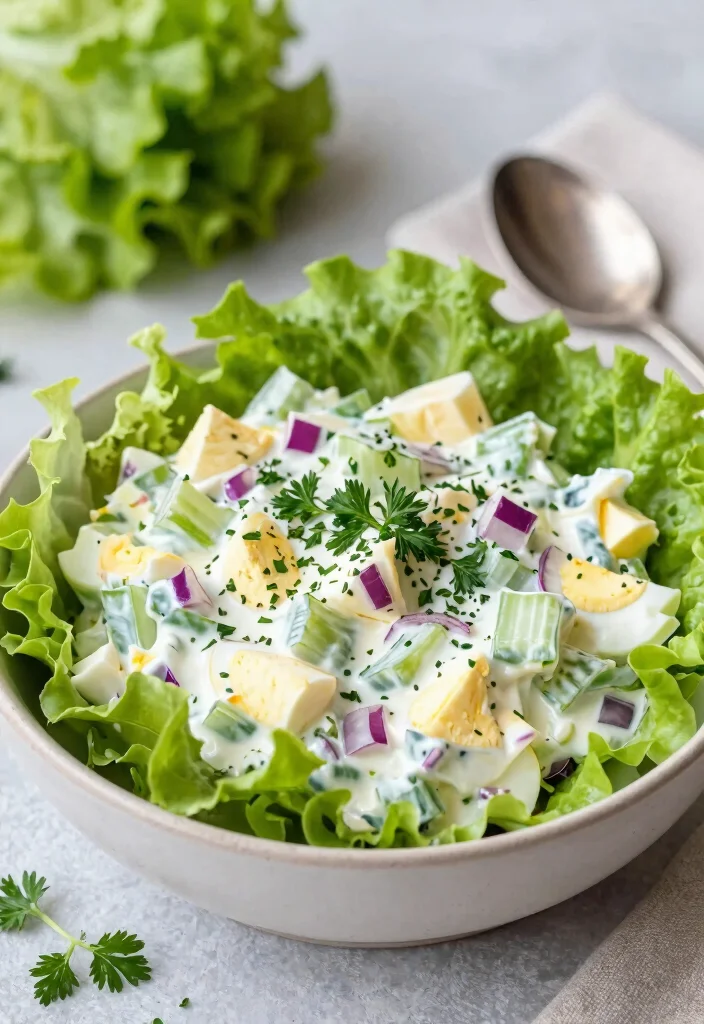 10 Keto Egg White Recipes for Light High-Protein Eating - 7. Creamy Egg White Salad