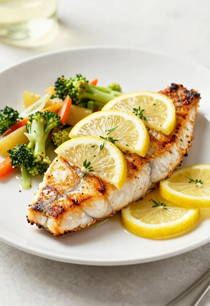 10 Low-FODMAP Dinner Recipes for Gentle Simple Eating - 6. Lemon Herb Grilled Fish