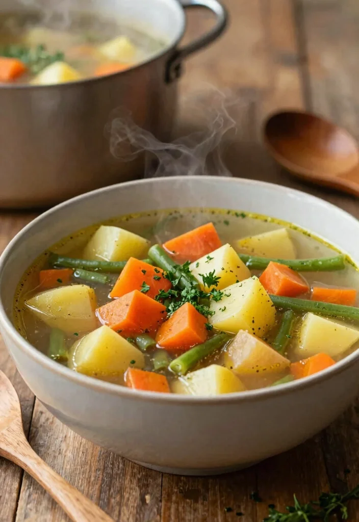 10 Low-Histamine Vegetarian Recipes for Gentle Simple Eating - 4. Hearty Vegetable Soup