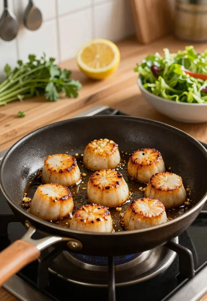 10 Scallop Dinner Recipes for Easy Elegant Weeknight Meals - 1. Garlic Butter Scallops