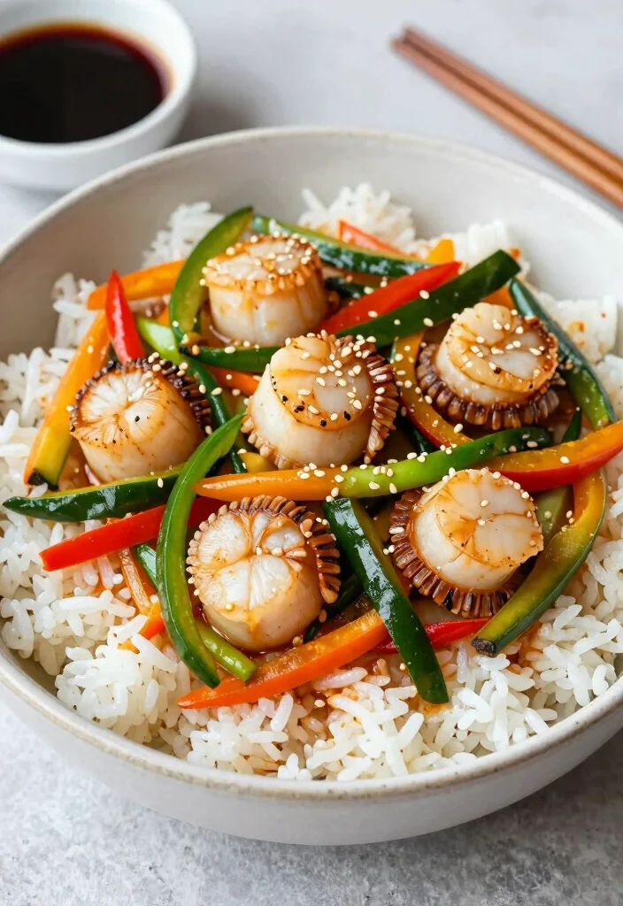 10 Scallop Dinner Recipes for Easy Elegant Weeknight Meals - 5. Scallop and Vegetable Stir-Fry