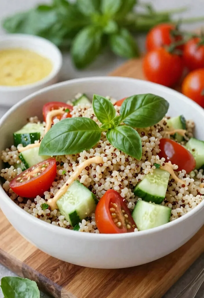 10 Thai Basil Vegetarian Recipes for Bright Herb-Packed Meals - 7. Thai Basil and Quinoa Salad