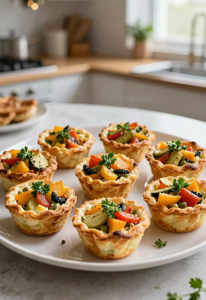 10 Vegan Christmas Recipes for Festive Easy Holiday Plates - 4. Mini Vegan Quiches