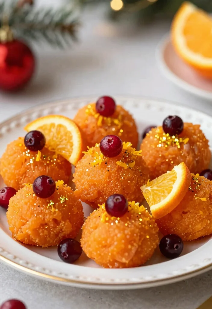 10 Vegan Christmas Recipes for Festive Easy Holiday Plates - 8. Cranberry Orange Bites