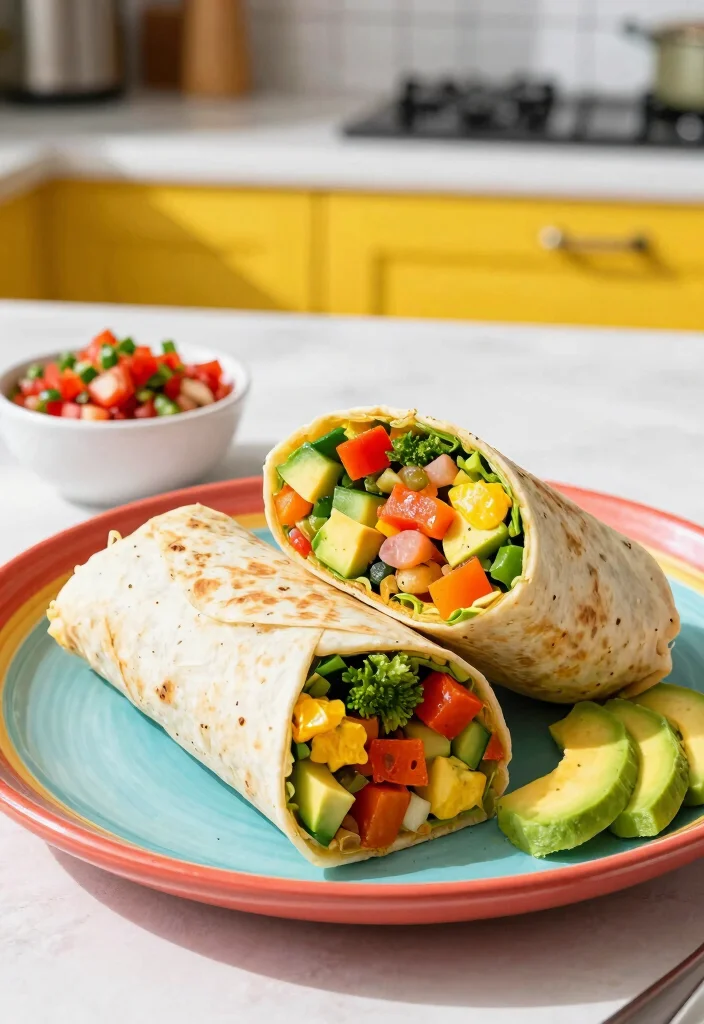 10 Vegan Egg-Style Recipes for Easy Protein-Rich Plant Eating - 9. Vegan Breakfast Burrito