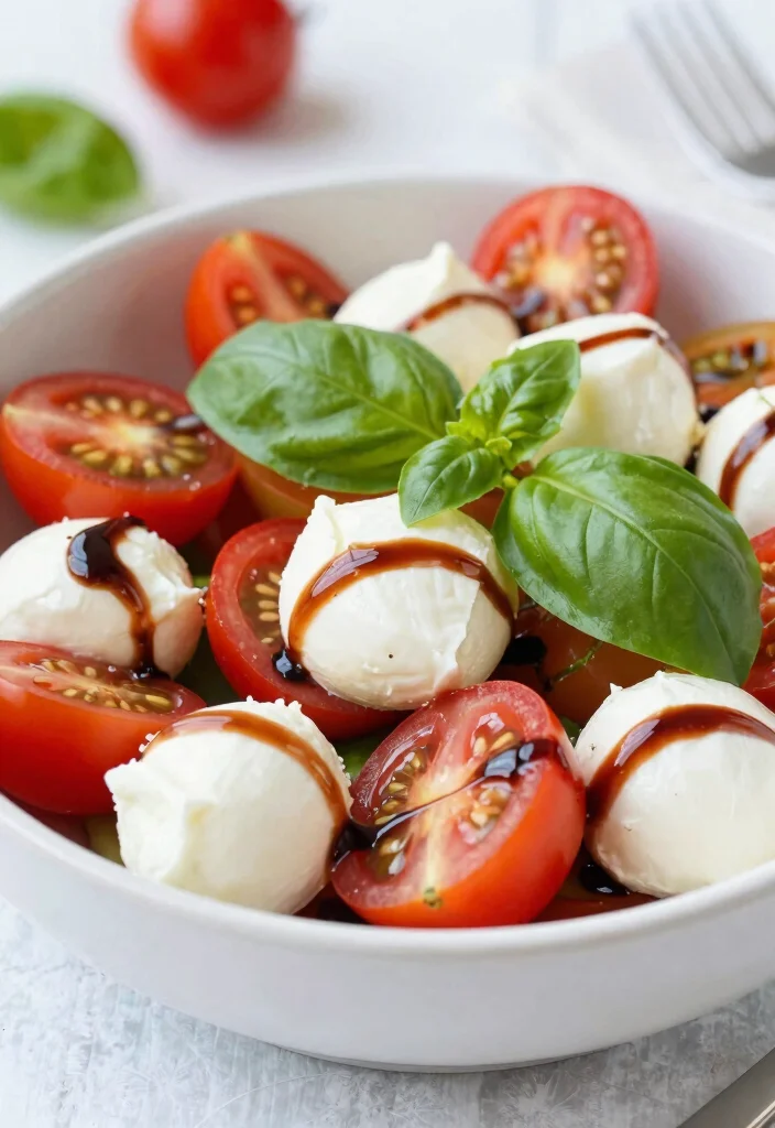 12 Dinner Bowl Recipes for Easy Balanced One-Bowl Meals - 9. Caprese Salad Bowl