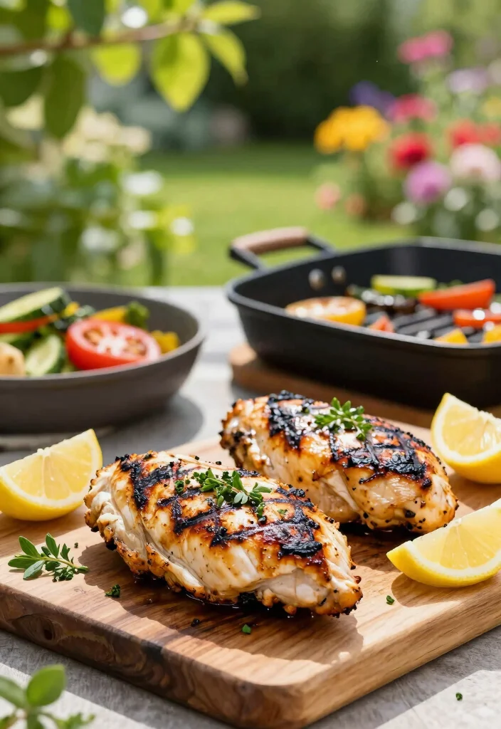 12 Fresh Dinner Recipes for Light Bright Weeknight Eating - 2. Lemon Herb Grilled Chicken