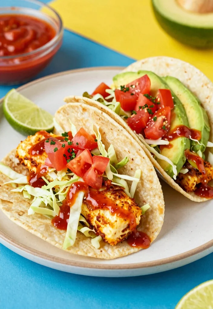 12 Halloumi Vegetarian Recipes for Easy Flavorful Meals - 10. Spicy Halloumi Tacos
