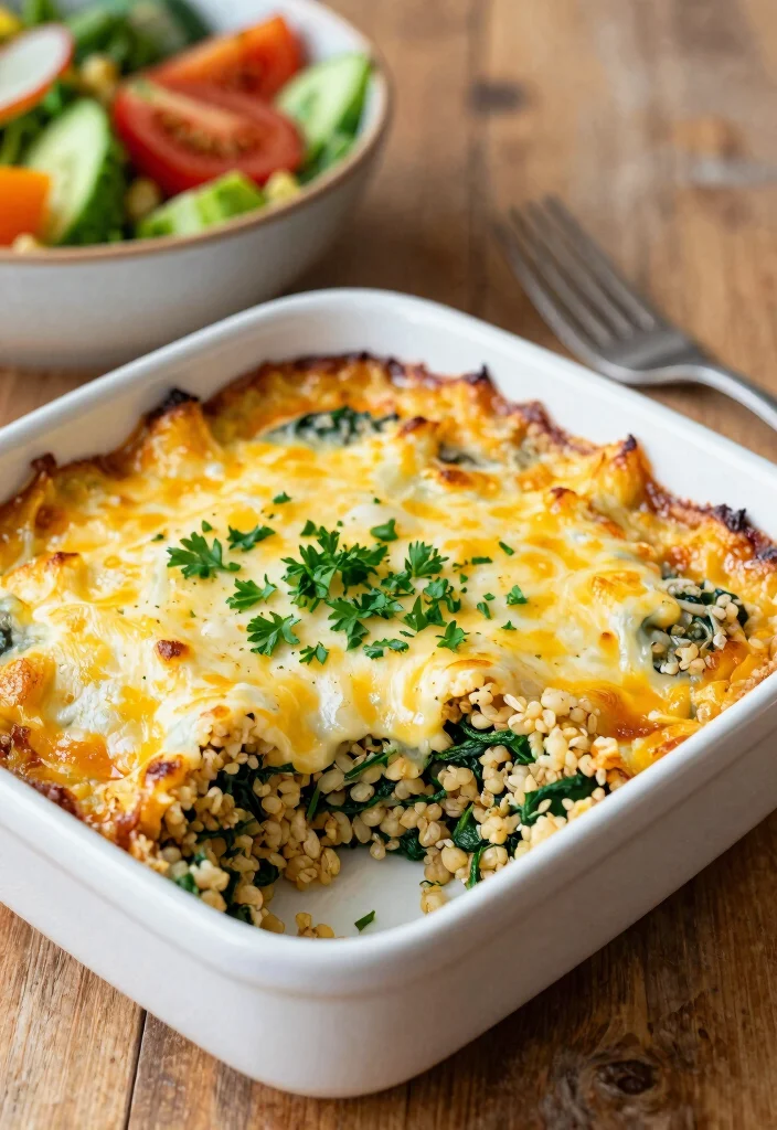 12 Healthy Dinner Casserole Recipes for Easy Balanced Meals - 1. Quinoa and Spinach Casserole