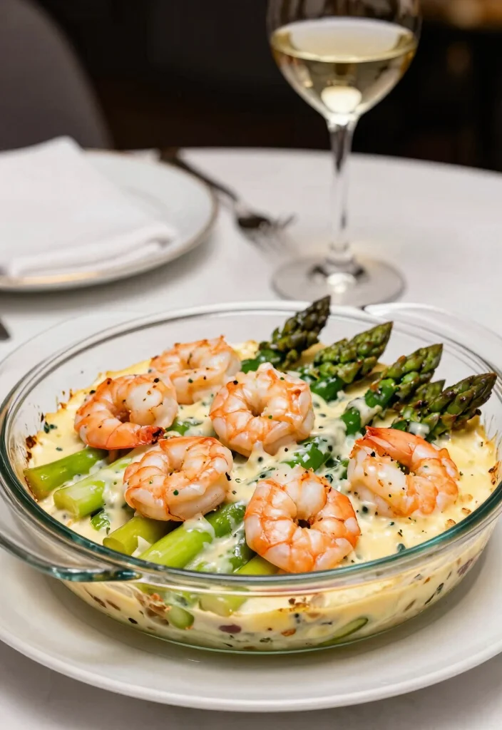 12 Healthy Dinner Casserole Recipes for Easy Balanced Meals - 11. Shrimp and asparagus Casserole