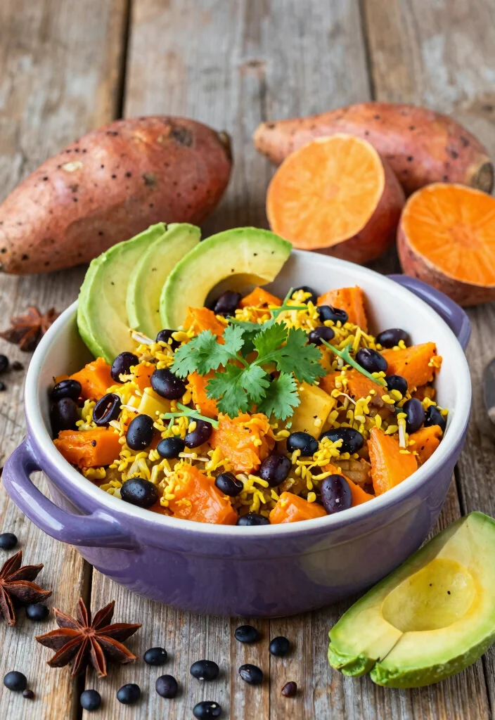 12 Healthy Dinner Casserole Recipes for Easy Balanced Meals - 3. Sweet Potato and Black Bean Casserole