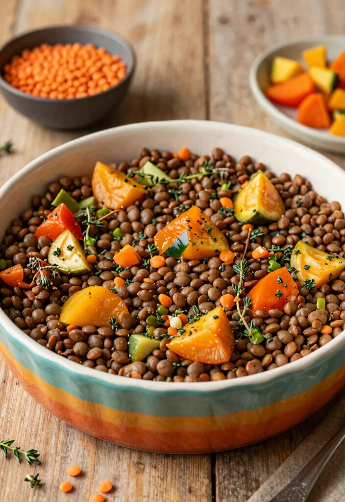 12 Healthy Dinner Casserole Recipes for Easy Balanced Meals - 8. Lentil and Vegetable Casserole