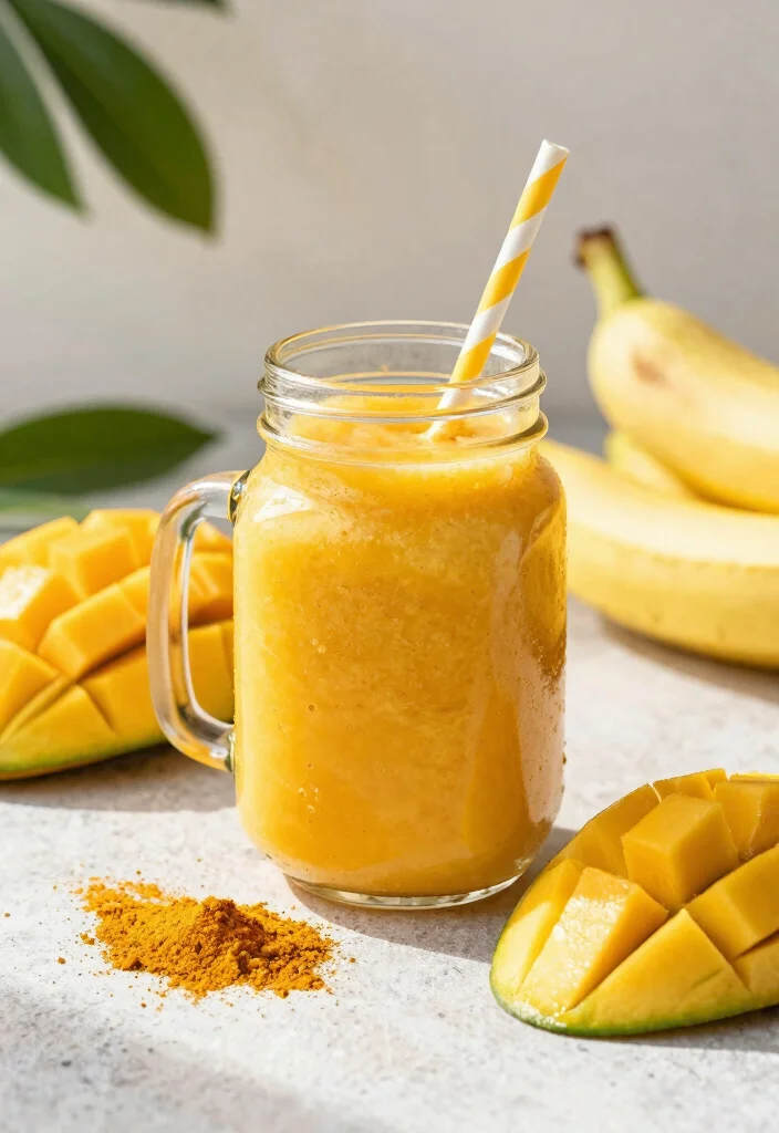 12 Healthy Drink Recipes for Fresh Energizing Sips - 3. Tropical Turmeric Refresher