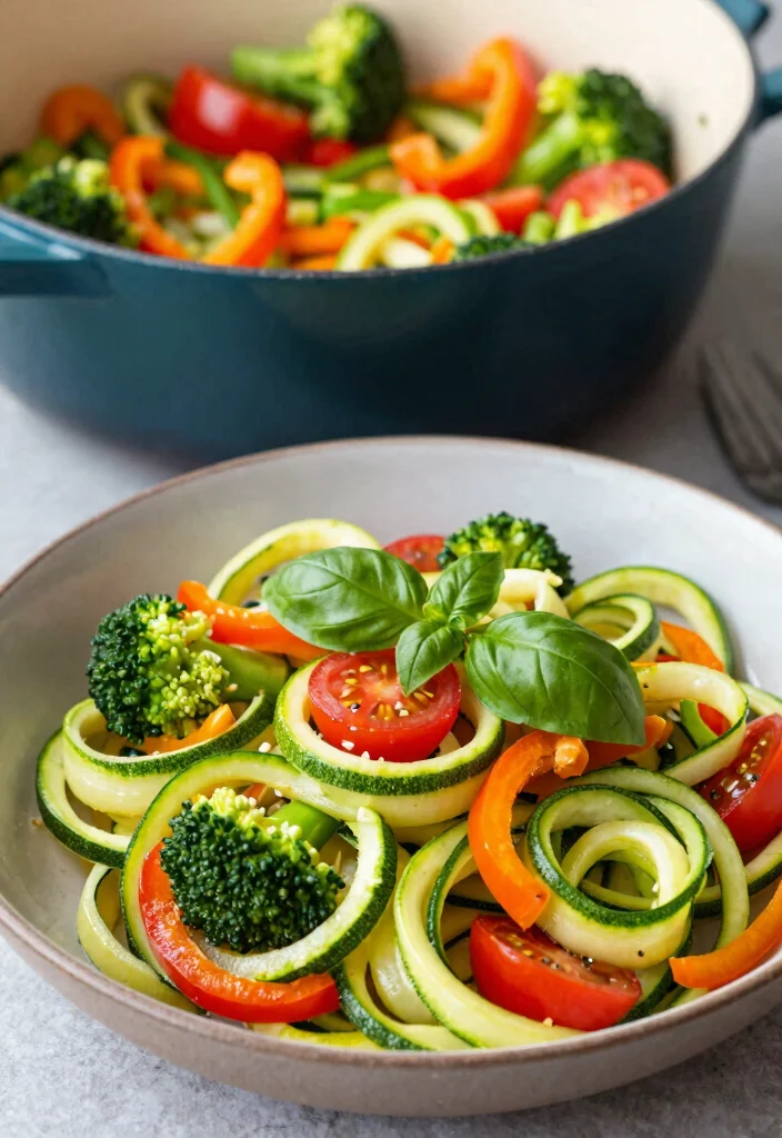 12 Healthy Dutch Oven Recipes for Cozy One-Pot Dinners - 7. Zucchini Noodle Primavera