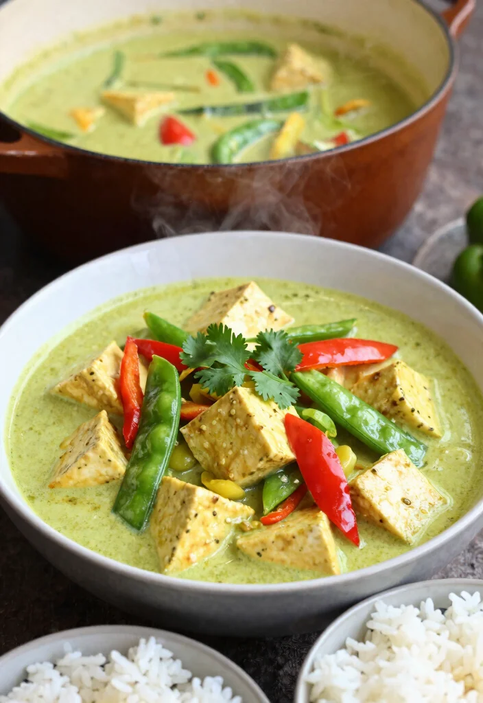 12 Healthy Dutch Oven Recipes for Cozy One-Pot Dinners - 8. Thai Green Curry Tofu