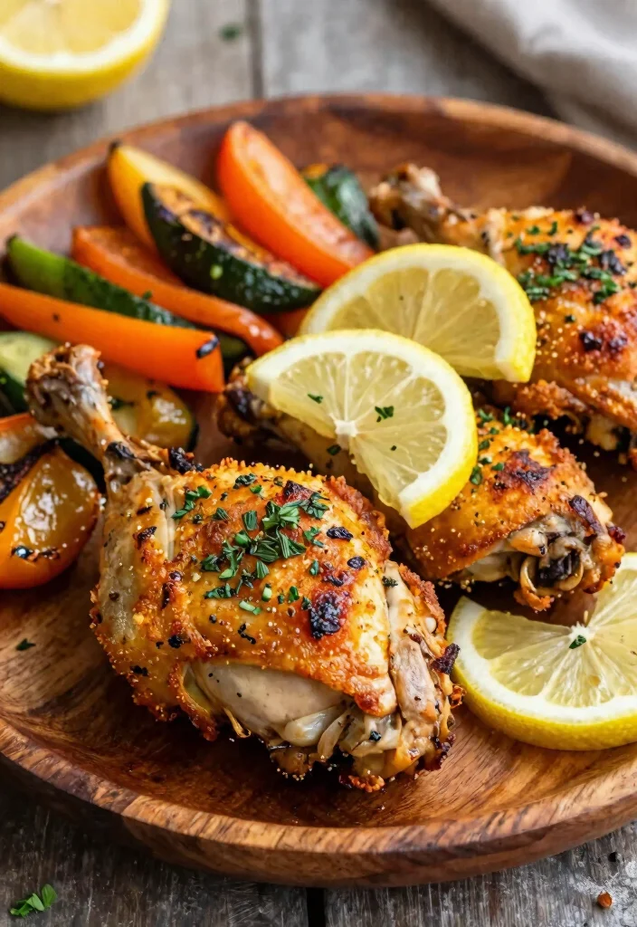 12 Healthy Italian Recipes for Fresh Simple Mediterranean Eating - 12. Italian Herb Roasted Chicken Thighs