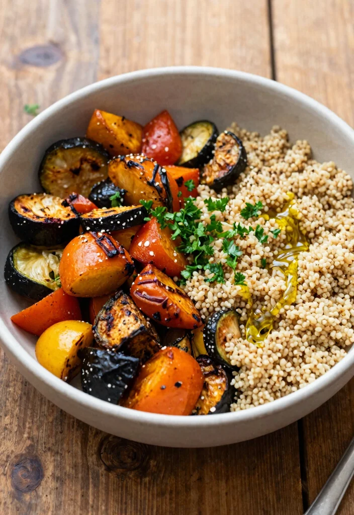 12 Healthy Italian Recipes for Fresh Simple Mediterranean Eating - 9. Roasted Vegetable and Quinoa Bowl