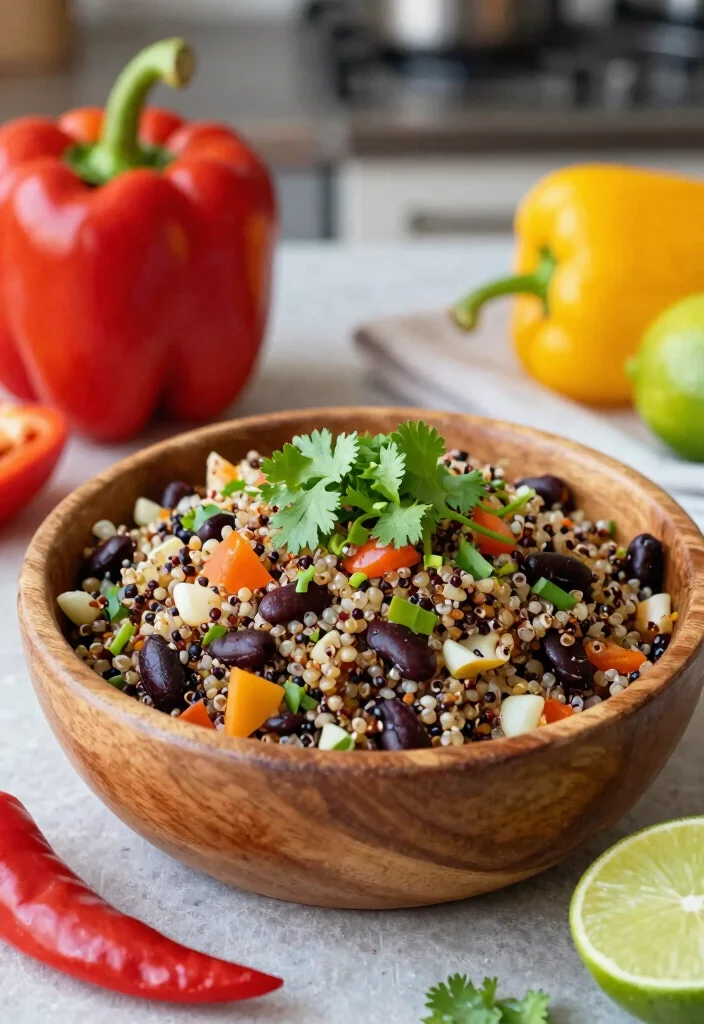 12 Healthy Quinoa Recipes for Easy Protein-Packed Meals - 1. Quinoa and Black Bean Salad