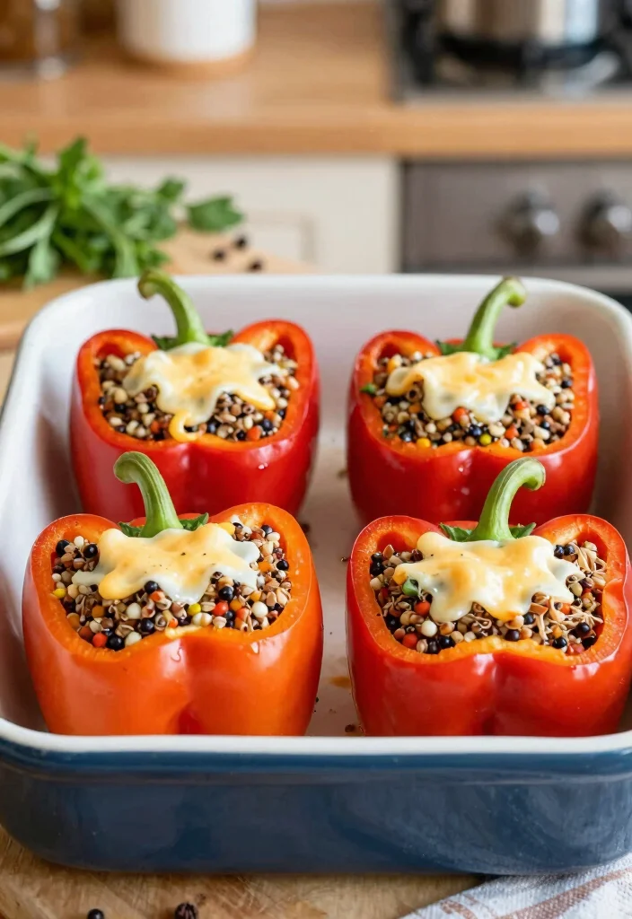 12 Healthy Quinoa Recipes for Easy Protein-Packed Meals - 2. Quinoa Stuffed Bell Peppers