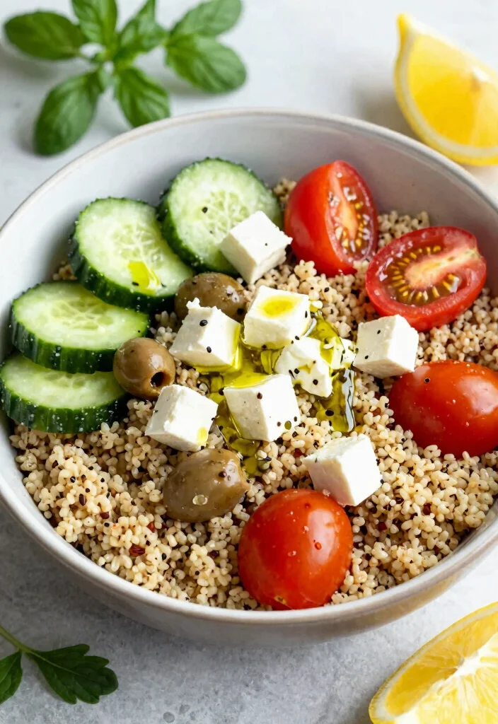 12 Healthy Quinoa Recipes for Easy Protein-Packed Meals - 3. Mediterranean Quinoa Bowl