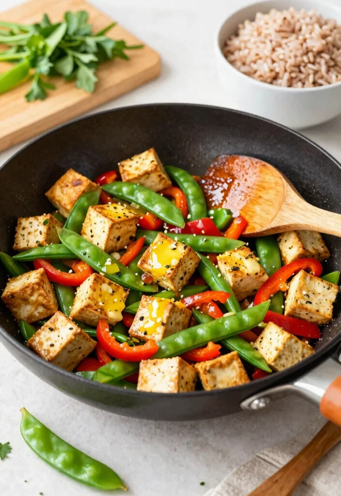 12 Healthy Stir-Fry Recipes for Quick Fresh Weeknight Dinners - 1. Zesty Lemon Garlic Tofu Stir-Fry
