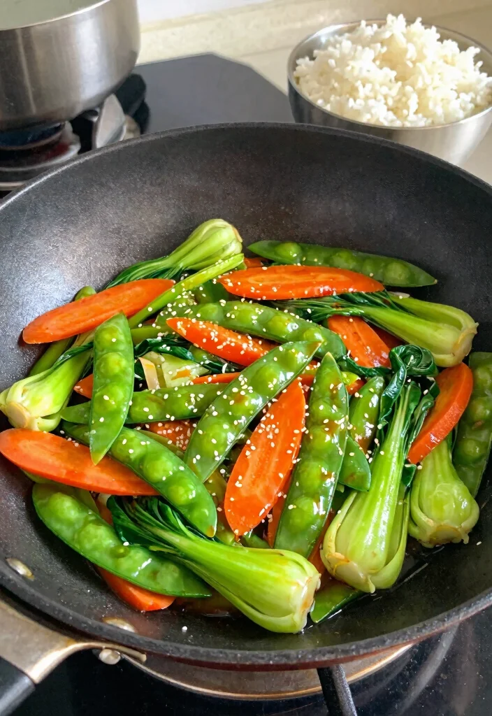 12 Healthy Stir-Fry Recipes for Quick Fresh Weeknight Dinners - 10. Asian Sesame Veggie Stir-Fry