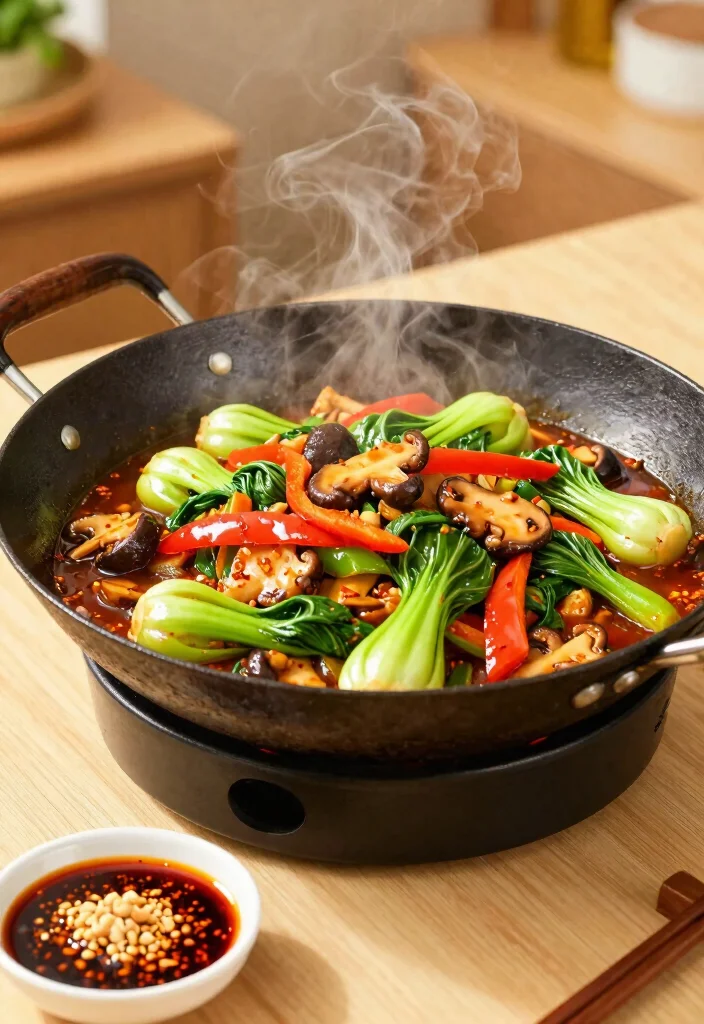 12 Healthy Stir-Fry Recipes for Quick Fresh Weeknight Dinners - 4. Szechuan Vegetable Stir-Fry