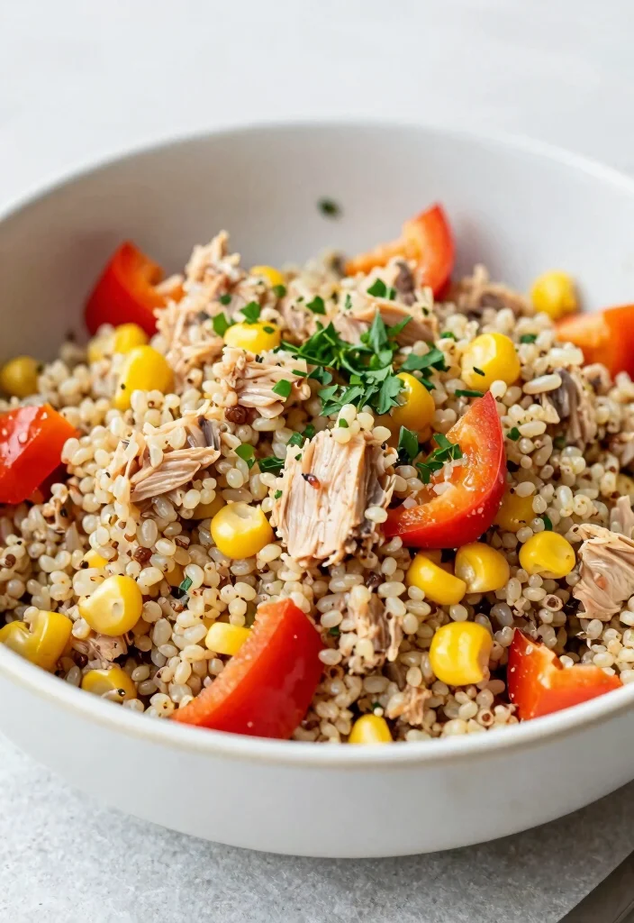 12 Healthy Tuna Recipes for Light High-Protein Meals - 7. Tuna and Quinoa Salad