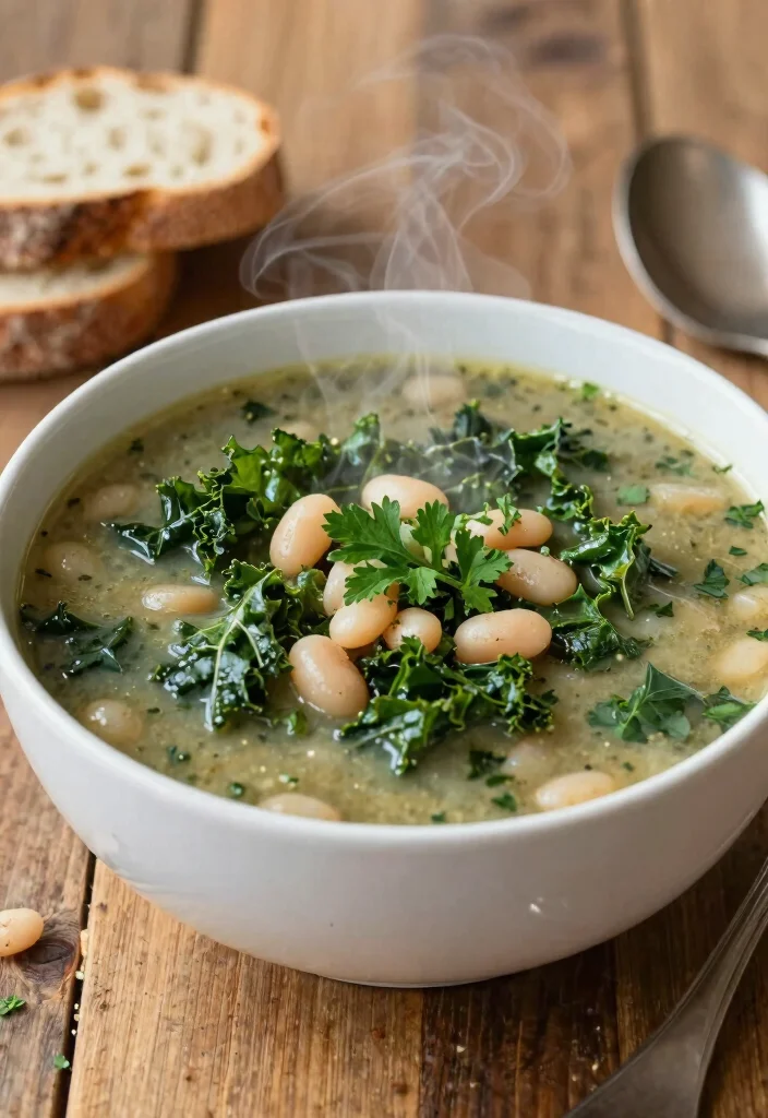 12 Kale Dinner Recipes for Nutritious Easy Weeknight Plates - 6. Kale and White Bean Soup