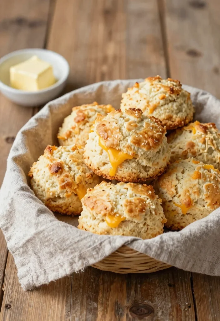 12 Keto Cheese Recipes for Easy Low-Carb Comfort Dishes - 7. Keto Cheddar Biscuits