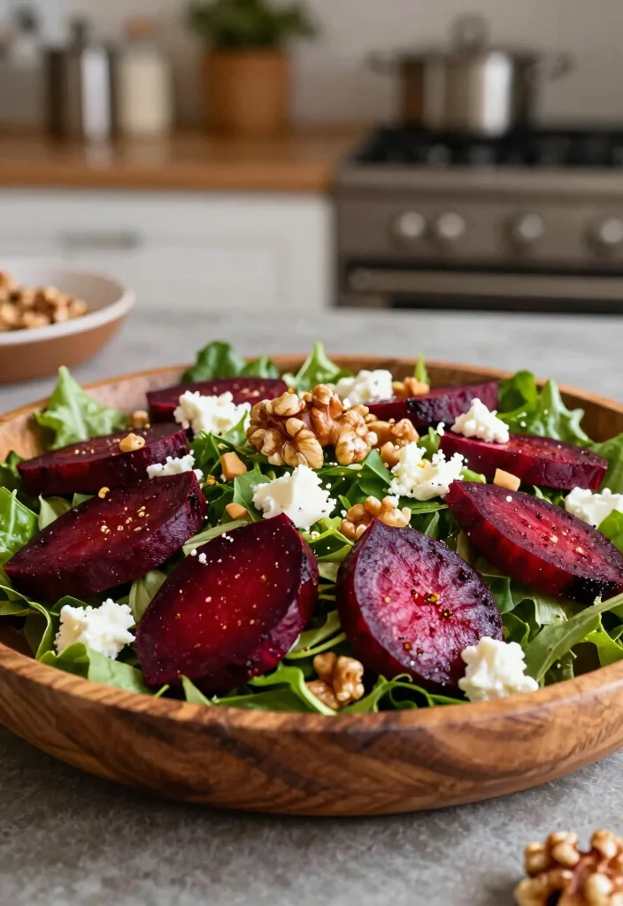 12 Keto Salad Recipes for Fresh Easy Low-Carb Meals - 10. Beet and Goat Cheese Salad