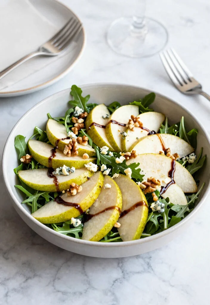 12 Keto Salad Recipes for Fresh Easy Low-Carb Meals - 6. Arugula and Pear Salad