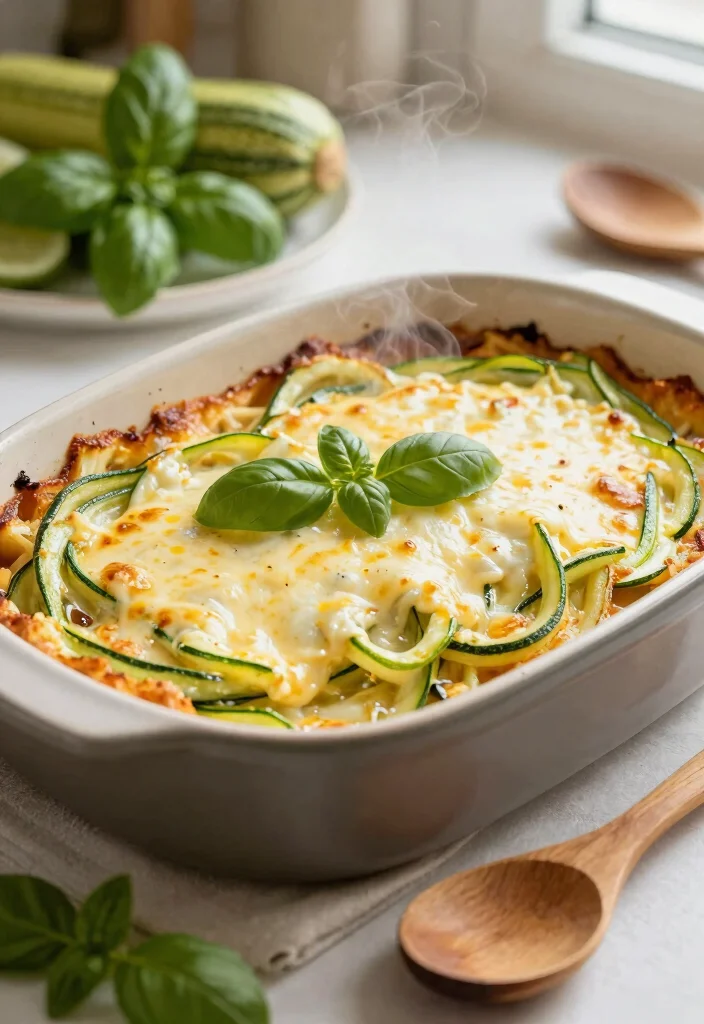 12 Keto Sheet Pan Recipes for Fast Low-Carb Weeknight Dinners - 5. Zucchini Noodle Bake with Ground Turkey