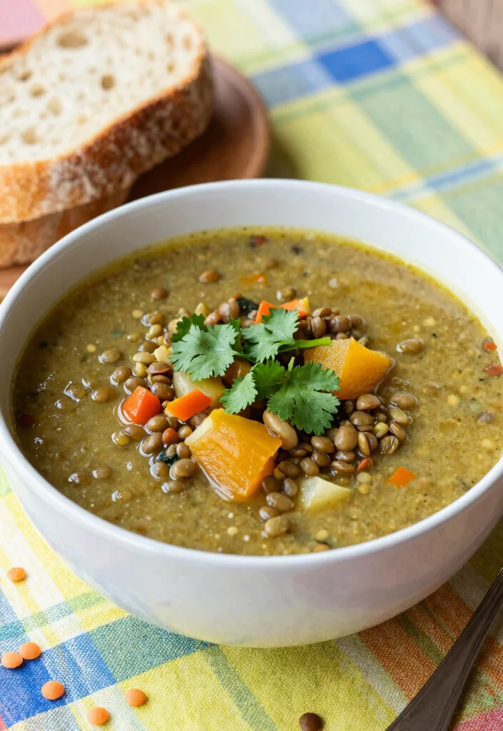 12 Keto Vegetable Soup Recipes for Light Cozy Low-Carb Bowls - 11. Curried Lentil and Vegetable Soup