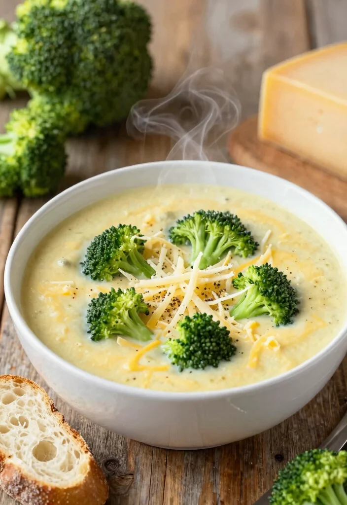 12 Keto Vegetable Soup Recipes for Light Cozy Low-Carb Bowls - 5. Broccoli and Cheese Soup