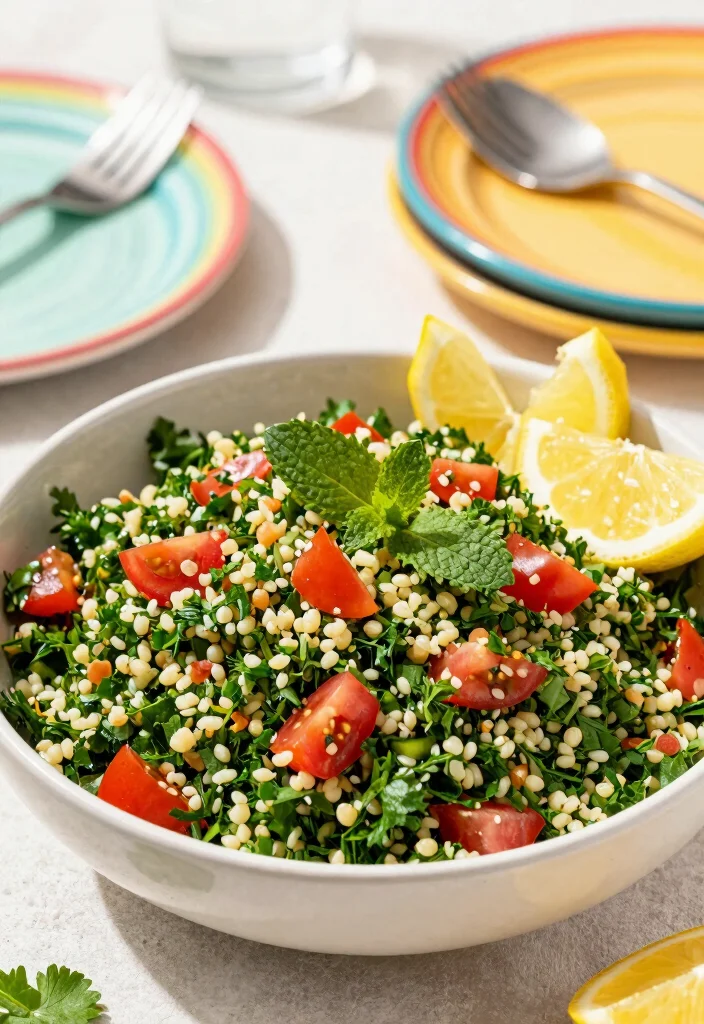 12 Mediterranean Vegan Recipes for Light Flavorful Meals - 11. Tabbouleh