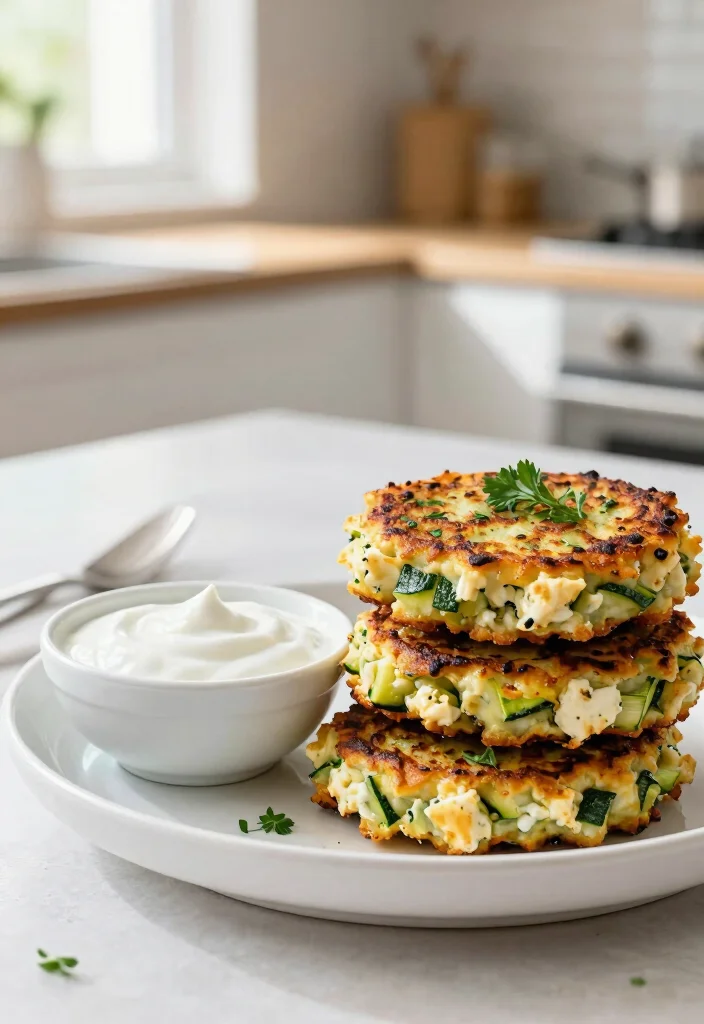 12 Ottolenghi Vegetarian Recipes for Bold Flavor-Packed Meals - 5. Zucchini and Feta Fritters