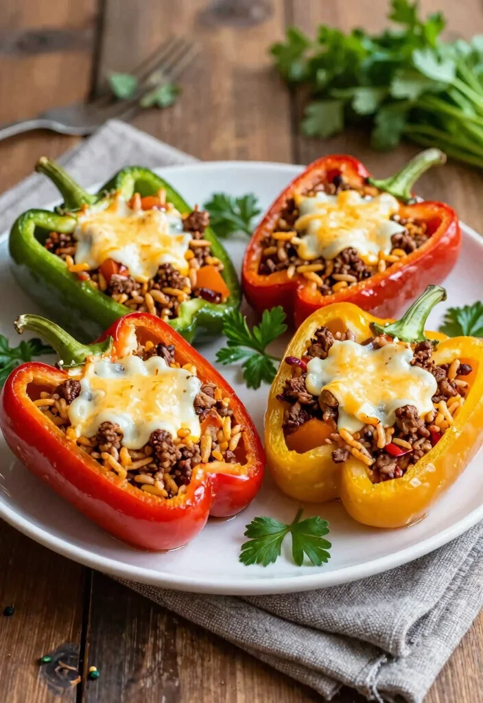 12 Savory Dinner Recipes for Rich Flavor-Packed Weeknight Meals - 12. Savory Stuffed Bell Peppers