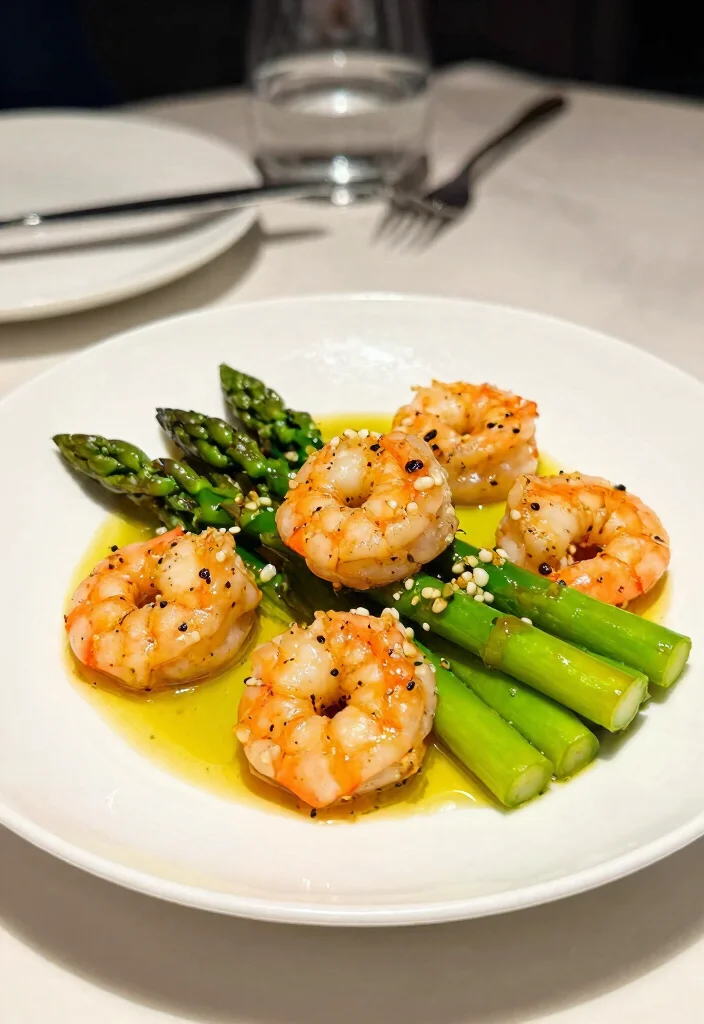 12 Savory Dinner Recipes for Rich Flavor-Packed Weeknight Meals - 3. Savory Garlic Butter Shrimp and Asparagus