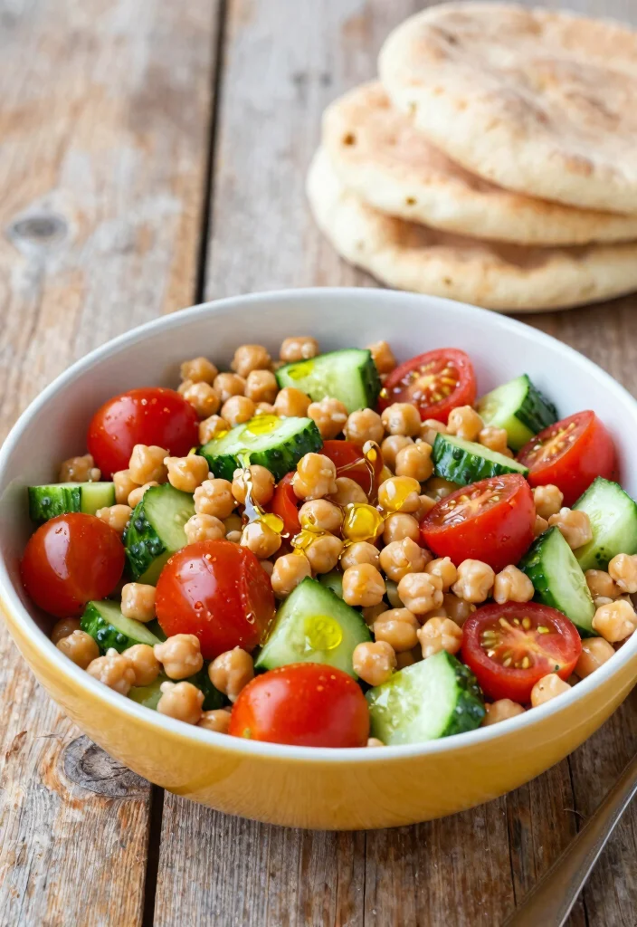 12 Savory Dinner Recipes for Rich Flavor-Packed Weeknight Meals - 7. Flavor-Packed Mediterranean Chickpea Salad